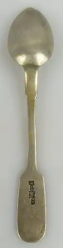 russischer Löffel in 875 (Ag) Silber Moskau 1874 Viktor Vasilyevich Savinsky
