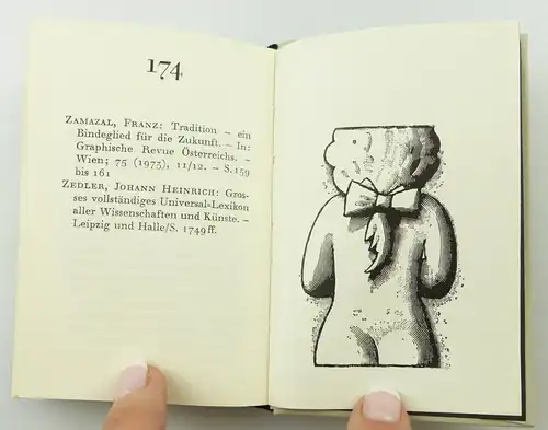 e11242 Minibuch Kleines Lexikon der schwarzen Kunst Dieter Nadolski Auflage 1