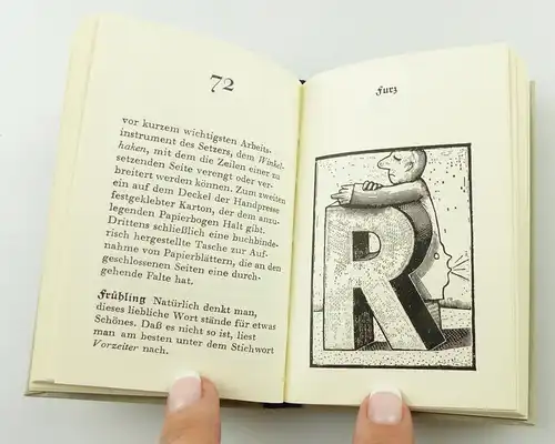 e11242 Minibuch Kleines Lexikon der schwarzen Kunst Dieter Nadolski Auflage 1