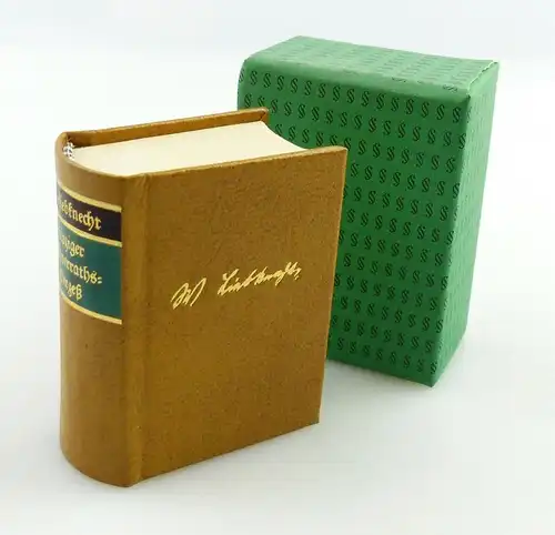e11236 Minibuch Leipziger Hochverrathsprozeß Dietz Verlag Berlin 1976 Liebknecht