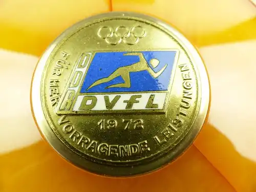 #e2989 Nachlass: Original DDR Ehrengeschenk Diskus Olympiade 1972 DVfL