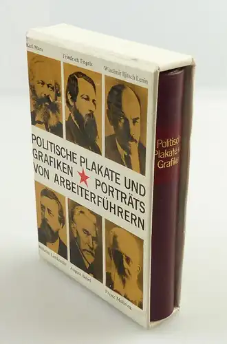 e11246 Minibuch Politische Plakate und Grafiken 1981 Auflage 1