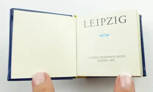 e11266 Minibuch Leipzig Offizin Andersen Nexö 1983 Leipzig Information