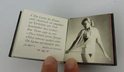 Minibuch: Ohn Weib ist keyn Freud gantz - Edition Leipzig 1981 bu0366