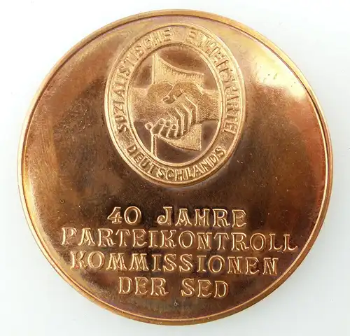 #e3244 Medaille Haus des Zentralkomitees der SED nur insg. 40 Stück hergestellt!