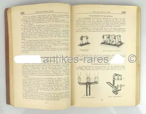 AEG Hilfsbuch für elektrische Licht- und Kraftanlagen, 3. Ausgabe 1931