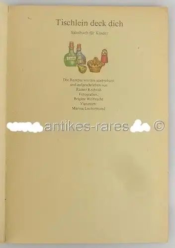 ischlein deck dich, Salatbuch für Kinder 1988