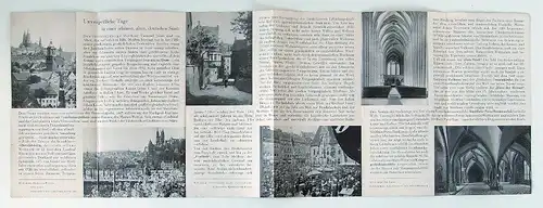 Original alte Werbebroschüre von Meißen Buch0435