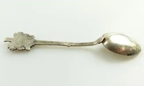 E11308 Original alter Wappenlöffel Andenkenlöffel Eschwege aus 800er Silber