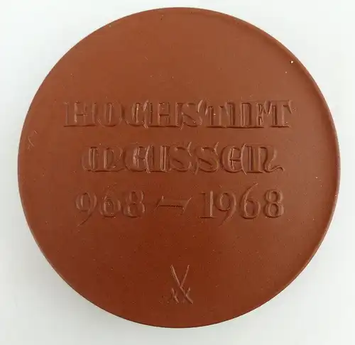 Meissen Medaille Hochstift Meissen 968 bis 1968