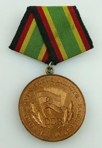Medaille Für Treue Dienste NVA in Bronze + Urkunde 1957 verliehen, Orden3158