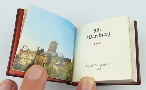Minibuch: Die Wartburg,  Union Verlag Berlin 1984 /r131