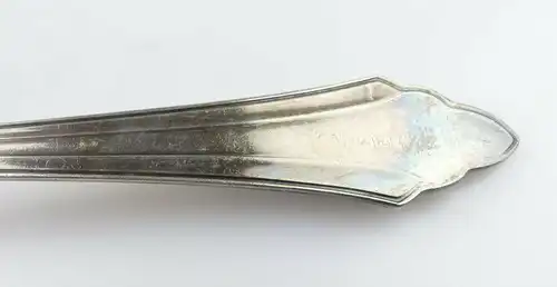 Original alte Suppenkelle / Kelle von WMF in 90er Silberauflage Fächermuste e550