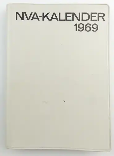 #e5915 Original Taschenkalender der Nationalen Volksarmee NVA Militärverlag 1969