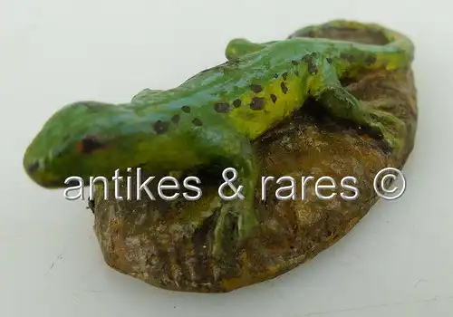 Altes Elastolin Tier: Salamander, sehr selten (linol135)