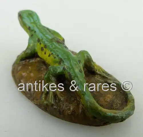 Altes Elastolin Tier: Salamander, sehr selten (linol135)
