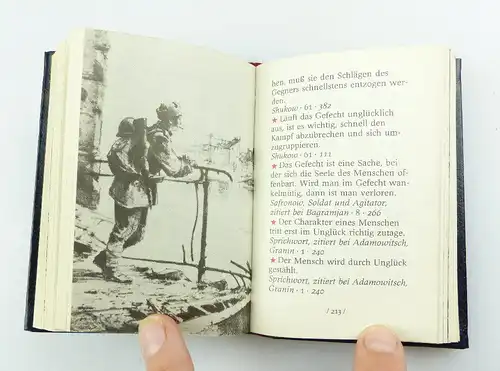 #e2941 Minibuch: Rauh sind des Soldaten Wege - Militärverlag der DDR