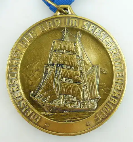 Medaille Meisterschaft der DDR im Seesportmehrkampf Seesportverband Orden1357
