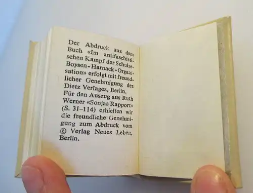 Minibuch: Kämpfer vor dem Sieg Offizin Andersen Nexö Leipzig bu0217