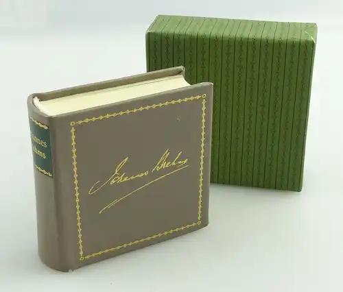 Minibuch Erinnerungen an Johannes Brahms Deutscher Verlag für Musik 1989 e11396