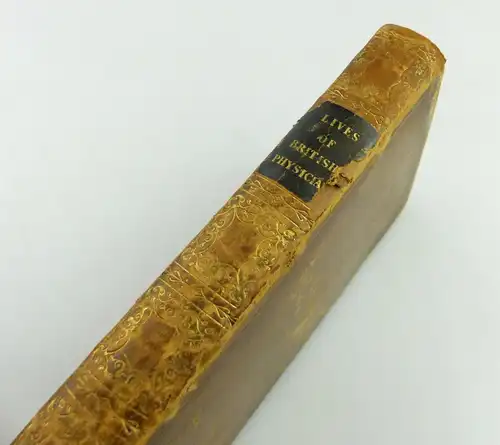 e11415 Original altes Buch 1830 auf englisch Lives of British Physicians London