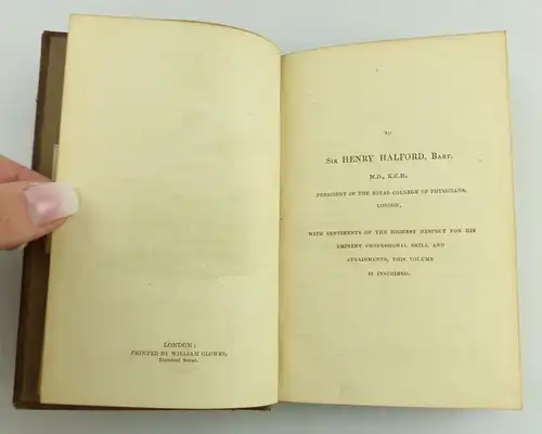 e11415 Original altes Buch 1830 auf englisch Lives of British Physicians London