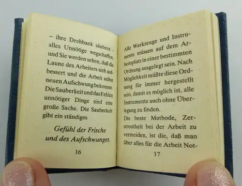 Minibuch: Wie man arbeiten muss! Verlag Junge Welt Berlin e069