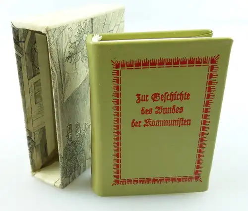 Minibuch : Zur Geschichte des Bundes der Kommunisten Dietz Berlin 1988 /r628