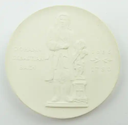 e11543 Meissen Medaille DDR Johan Sebastian Bach Bachhaus Eisenach