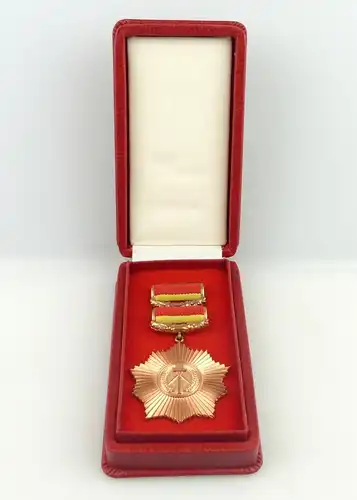 e11522 Vaterländischer Verdienstorden in Bronze mit Etui 5g 1984 bis 1989 DDR