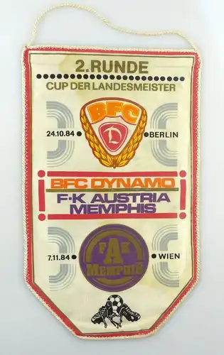 #e8101 Original alter Wimpel 2. Runde Cup der Landesmeister BFC - FAK Memphis