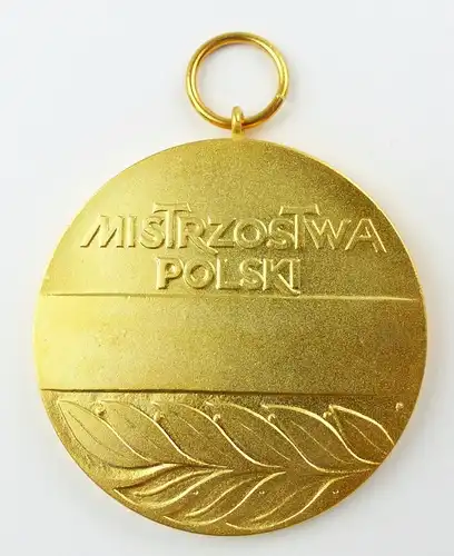 #e8024 Medaille: Polski Zwiazek Podnoszenia ciezarow Gewichteheben