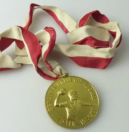 Medaille : Berliner HAllenhandball Meister 1959/60 /r 392