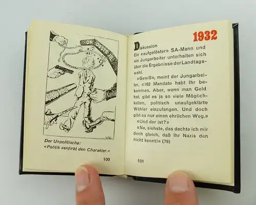 Minibuch: Rote Witze aus der AIZ Dietz Verlag Berlin 1987 e244