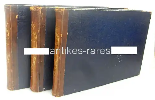 3 Bände: Meyers Universum mit ca. 130 Stahlstichen, Band 5, 6 und 7