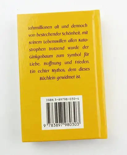 #e7325 Minibuch: Mythos Ginkgo BuchVerlag für die Frau von Heinrich G. Becker