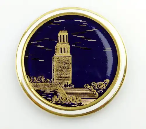 e11746 Weimar Porzellan Medaille Ehrengeschenk in OVP