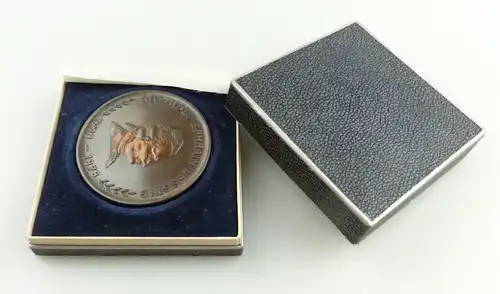 e11854 Lessing Medaille Kulturbund der DDR Fachgruppe Numismatik Kamenz