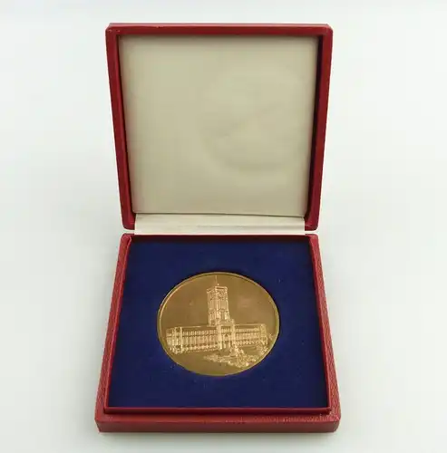 e11847 Original alte DDR Medaille Zivilverteidigung Hauptstadt Berlin in OVP