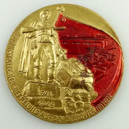 e11845 Medaille Gedenkstätte der Befreiung der Seelower Höhen