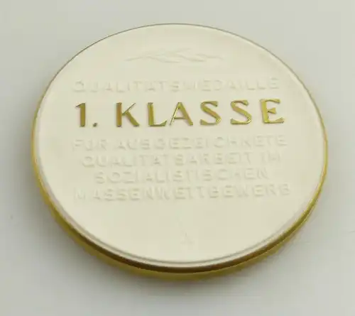 e11841 Meissen Qualitätsmedaille 1 Klasse VVB Chemieanlagen Leipzig DDR