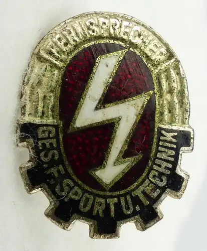 GST655c vgl. Band VII Nr. 655c in Silber Fernsprech Leistungsabzeichen 1958-1964