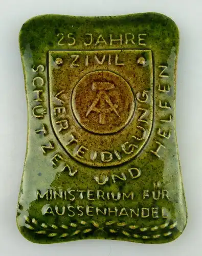Medaille: 25 Jahre Zivilverteidigung Ministerium für Aussenhandel, Orden1754