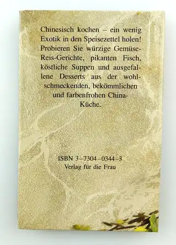 #e6159 Minibuch: Kochbüchlein China exotische Rezepte von Herbert Pilz
