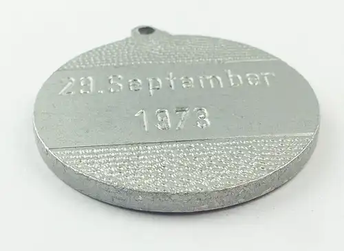 e10142 Seltene Medaille Kampfgruppen der DDR silberfarben 29.9.1973 Berlin