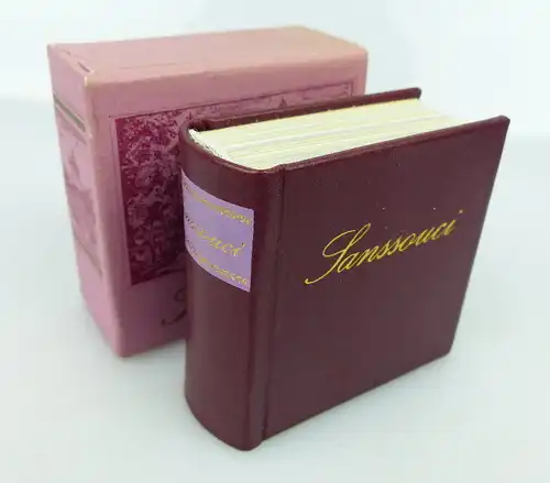 Minibuch: Sanssouci 1980 Offizin Andersen Nexö bu0926