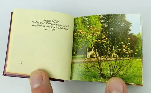 Minibuch: Sanssouci 1980 Offizin Andersen Nexö bu0926