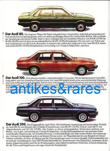 Katalog: Programm von Volkswagen & Audi V.A.G.