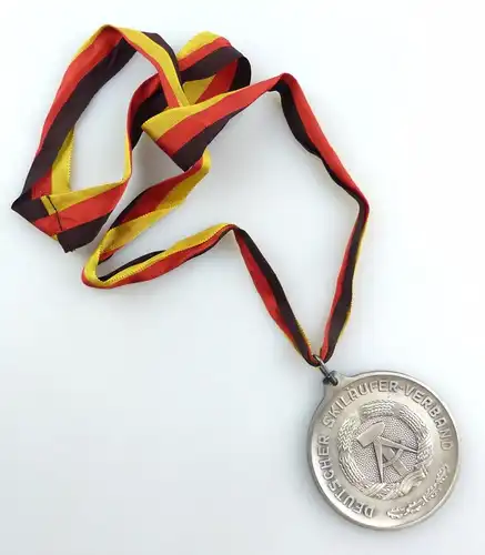 #e5607 Medaille DDR Meiterschaften 1971 Deutscher Skiläufer-Verband der DDR