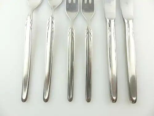 E9582 6 teiliges WMF Besteck Cromargan Germany Inox